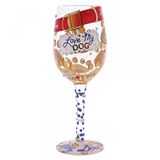 LW00000-45 Lolita Love My Dog Wine Glass